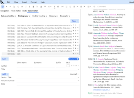 The Left Panel Fields to be filled in will appear, the same fields will be reflected in the Main Editor.