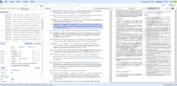 Navigate to Back matter in Left panel. Select Bibliography. Identify the position where you wish to add the new reference.