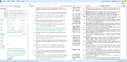 The reference entered will be reflected in Main editor and PDF.