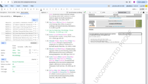 Sample - Journal details entered