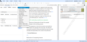 Select the specific author to whom the credit needs to be assigned. Locate the Contributor roles section in the lower panel. Click on the New tab to add the standard credit roles.